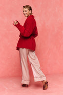 karavan fall winter 26' collection mistake pants pink stripes