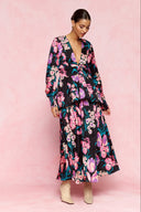 karavan fall winter 26' collection mizzy dress floral black