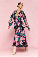 karavan fall winter 26' collection mizzy dress floral black