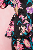 karavan fall winter 26' collection mizzy dress floral black