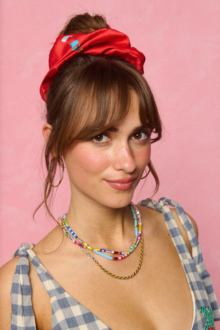 Tribe Scrunchie (Lighthouse Red)