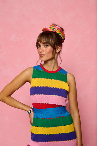 Tribe Scrunchie (Yellow Lily)