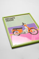 karavan clothing fashion planet homeware spring summer 26 nai collection poster bike