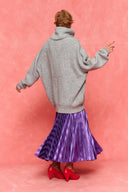 karavan fall winter 26' collection elisa knitted sweater grey