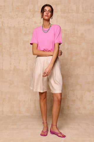 karavan clothing fashion spring summer 26 nai collection anastasia tee pink