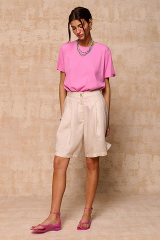 karavan clothing fashion spring summer 26 nai collection anastasia tee pink