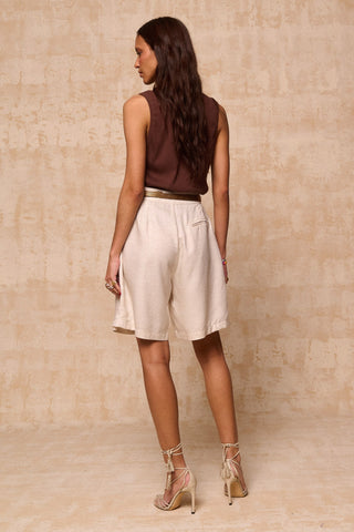 karavan clothing fashion krvn spring summer 26 nai collection rosana top brown