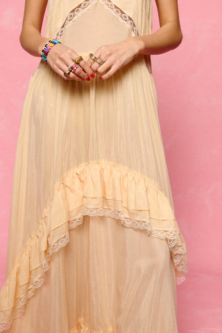 karavan clothing fashion spring summer 26 nai collection nasia dress peach