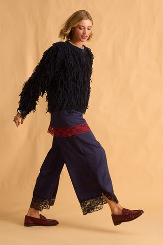 karavan clothing fashion fall winter 25 homecoming krvn collection natalie trousers blue