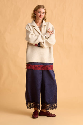 karavan clothing fashion fall winter 25 homecoming krvn collection natalie trousers blue