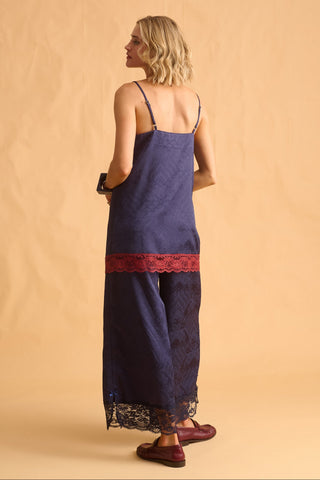 karavan clothing fashion fall winter 25 krvn homecoming collection carly top blue