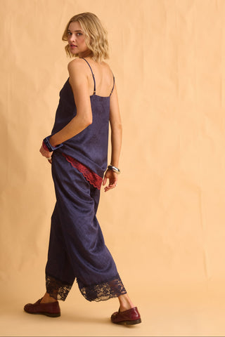 karavan clothing fashion fall winter 25 homecoming krvn collection natalie trousers blue