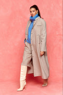 karavan fall winter 26' collection michaela coat beige