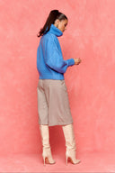 karavan fall winter 26' collection brita knitted pullover blue