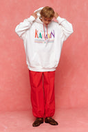 karavan fall winter 26' collection dixie hoodie white