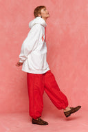 karavan fall winter 26' collection dixie hoodie white