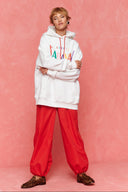 karavan fall winter 26' collection dixie hoodie white