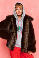 karavan fall winter 26' collection donna coat brown