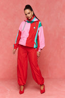 karavan fall winter 26' collection winslet jacket pink red