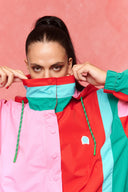 karavan fall winter 26' collection winslet jacket pink red
