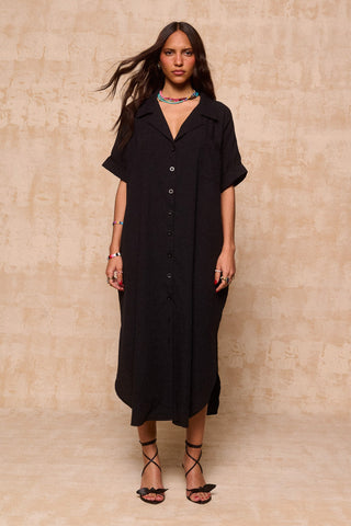 karavan clothing fashion spring summer 26 krvn nai collection nicole dress black