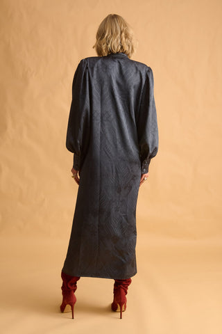 karavan clothing fashion fall winter 25 homecoming krvn collection nina dress dark grey