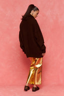 karavan fall winter 26' collection elisa knitted sweater brown