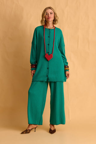 karavan clothing fashion fall winter 25 homecoming krvn collection cherith knitted shirt green