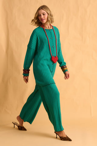 karavan clothing fashion fall winter 25 homecoming krvn collection cherith knitted shirt green