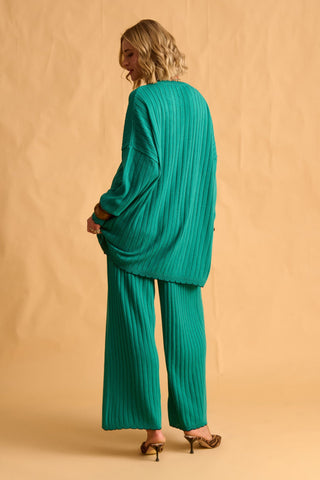 karavan clothing fashion fall winter 25 homecoming krvn collection cherith knitted shirt green