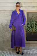 karavan fall winter 26' collection odessa dress purple