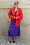 karavan fall winter 26' collection odessa dress purple