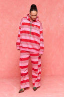 karavan fall winter 26' collection zendaya hoodie pink red lines
