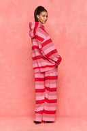 karavan fall winter 26' collection zendaya hoodie pink red lines