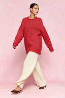 karavan fall winter 26' collection orlanda knitted trousers ivory