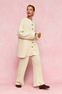 karavan fall winter 26' collection orlanda knitted trousers ivory