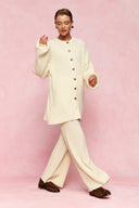 karavan fall winter 26' collection orlanda knitted trousers ivory