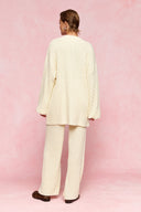 karavan fall winter 26' collection orlanda knitted trousers ivory