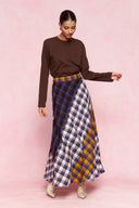 karavan fall winter 26' collection eda longsleeve tee bordeaux brown