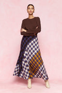 karavan fall winter 26' collection eda longsleeve tee bordeaux brown
