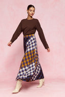 karavan fall winter 26' collection eda longsleeve tee bordeaux brown