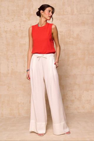karavan clothing fashion spring summer 26 nai collection pamela trousers white