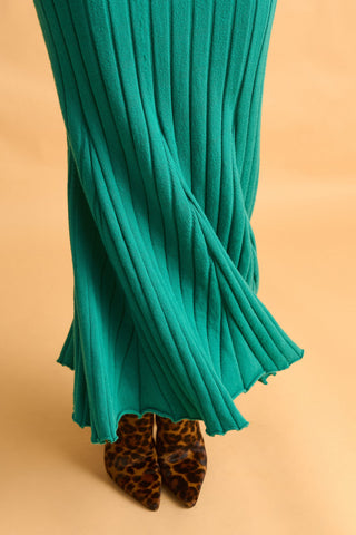 karavan clothing fashion fall winter 25 homecoming krvn collection patrizia knitted dress green