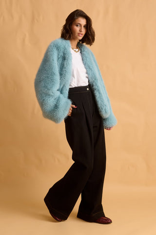 karavan clothing fashion fall winter 25 homecoming krvn collection paula trousers black