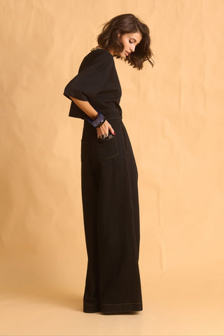 karavan clothing fashion fall winter 25 homecoming krvn collection paula trousers black