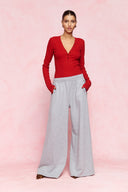 karavan fall winter 26' collection leanna top red