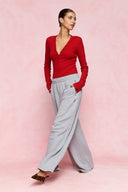 karavan fall winter 26' collection leanna top red