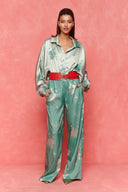 karavan fall winter 26' collection payton trousers mint floral