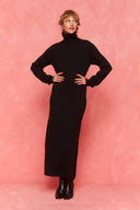karavan fall winter 26' collection perry knitted dress black