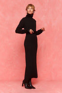 karavan fall winter 26' collection perry knitted dress black